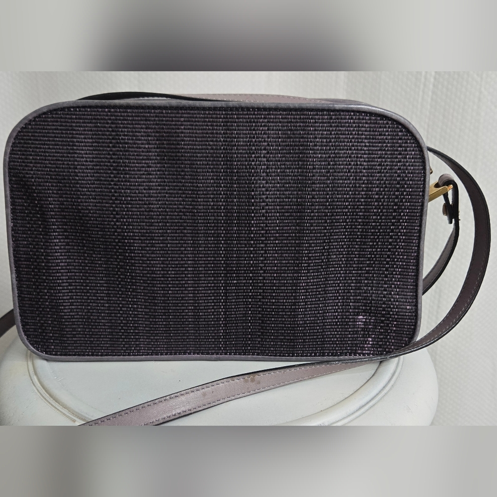 EUC Vintage Bally Purple Horse Hair Crossbody - Picture 5 of 15